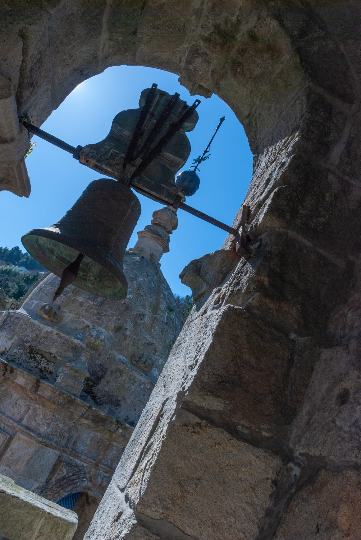 panorama iglesia Santiago de Pontedeume